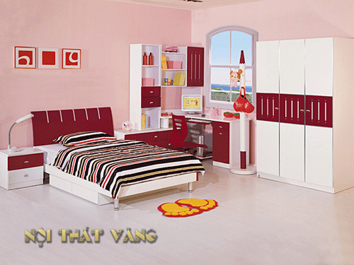 Bộ giường tủ trẻ em GTE07-Bo-giuong-tu-tre-em-GTE07