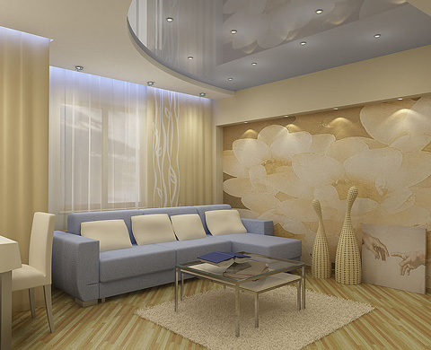Những kiểu Sofa đẹp cho không gian nhà hiện đại-màu xanh lam