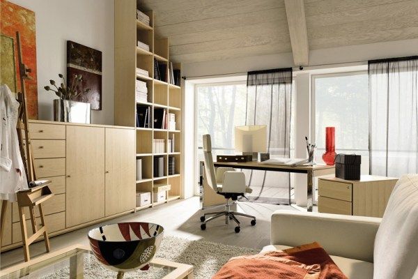 homeoffice writing desk c by huelsta 42 12 Modern Home OfficeIdeas : Cozy Enough?