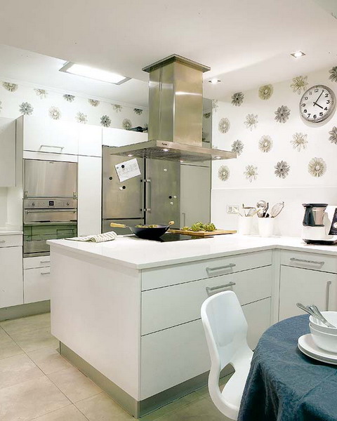 Bố trí nội thất cho 5 căn bếp có hình dáng Bố trí nội thất cho 5 căn bếp có hình dáng