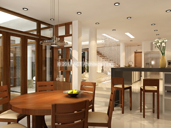 Cải tạo biệt thự 3,5 tầng trên diện tích 460m2 
