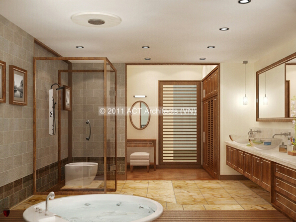 Cải tạo biệt thự 3,5 tầng trên diện tích 460m2 