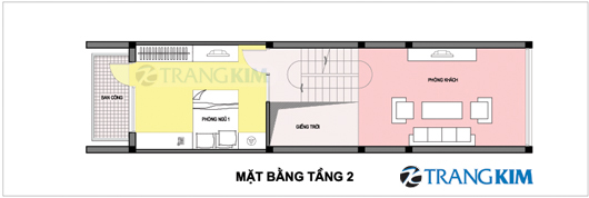 Mô tip thiết kế đặc trưng cho nhà ống dài và hẹp Mô tip thiết kế đặc trưng cho nhà ống dài và hẹp