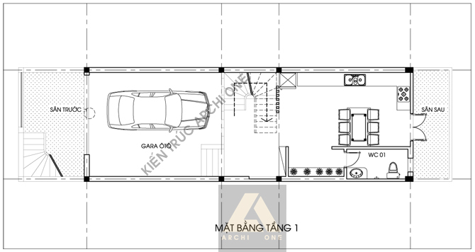 Mặt bằng nhà phố
