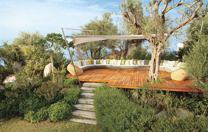 Những khoảng trời riêng trong khu resort