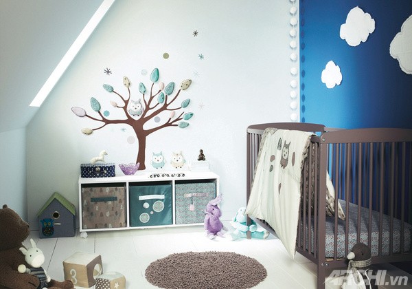 Những mẫu thiết kế phòng đáng yêu dành cho trẻ