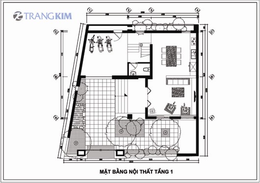 Phá thế đất bên thẳng bên lệch