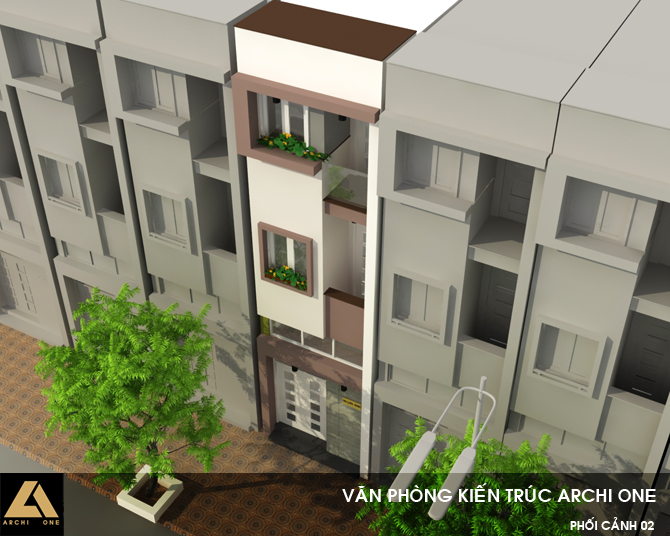 Ngôi nhà hiện đại và xinh xắn