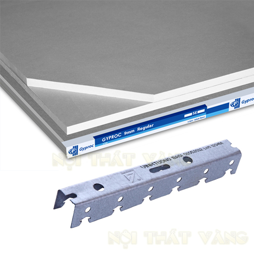 trần thạch cao vĩnh tường khung chìm Basi