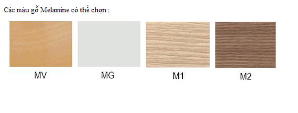 Mẫu màu gỗ melamine