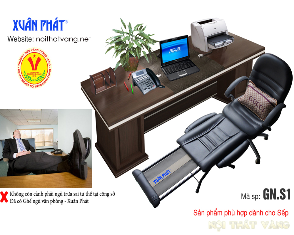 Các sếp không còn lo lắng tìm chỗ ngủ buổi trưa