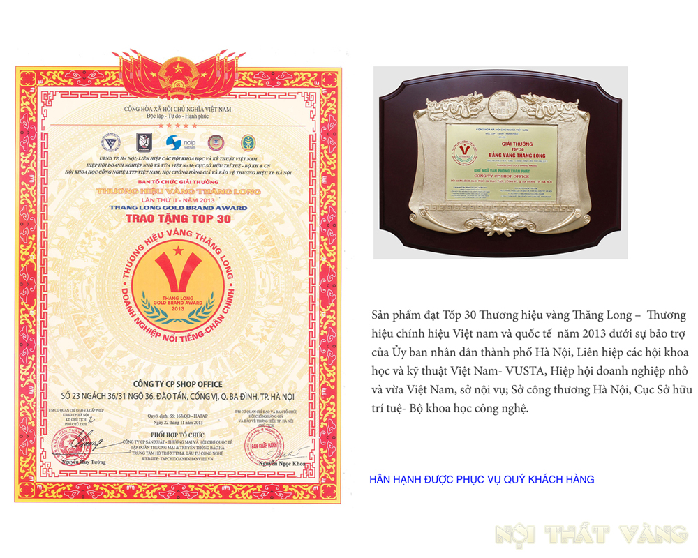 Danh hiệu và giải thưởng ghế ngủ văn phòng đạt được