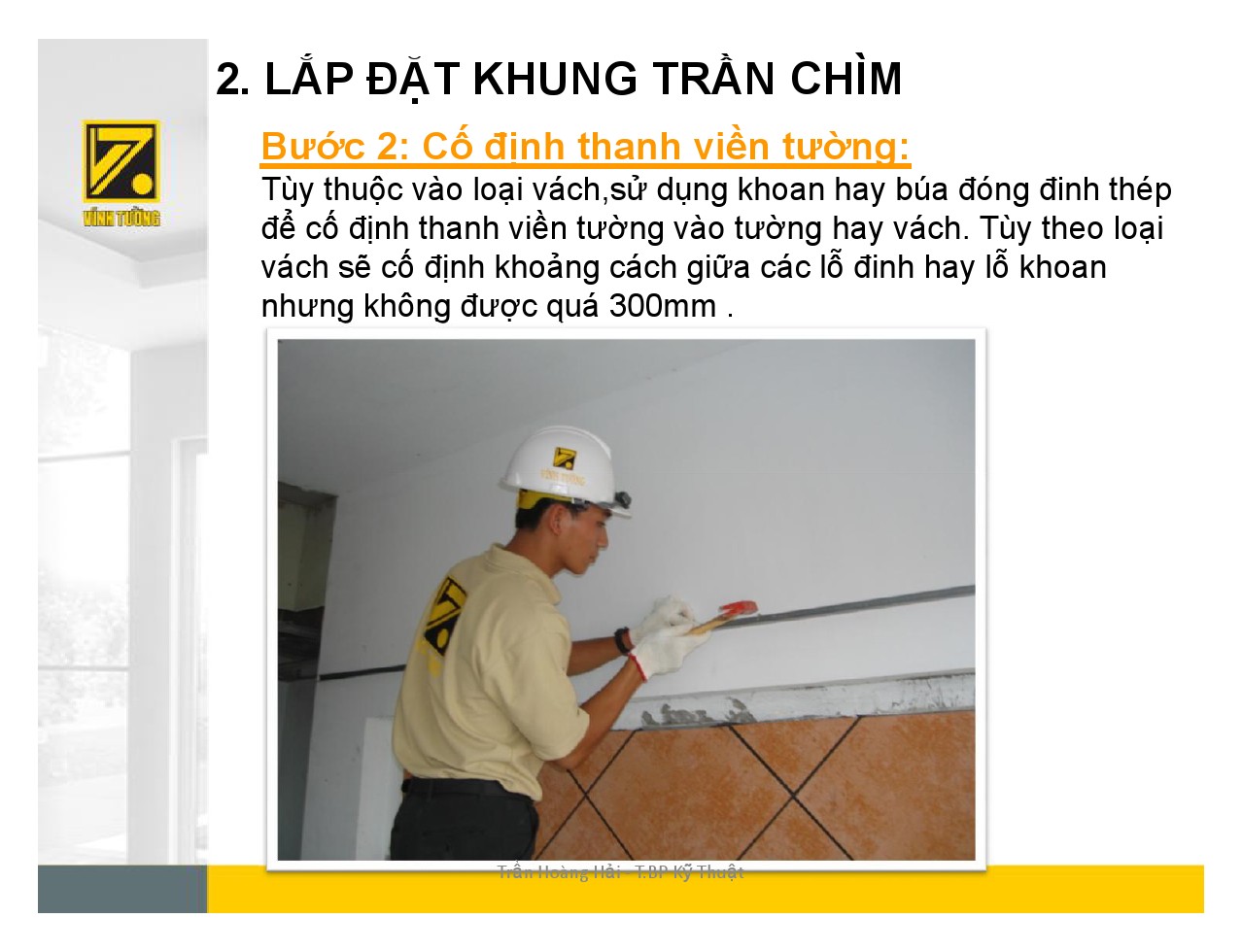Hướng dẫn thi công trần chìm-4