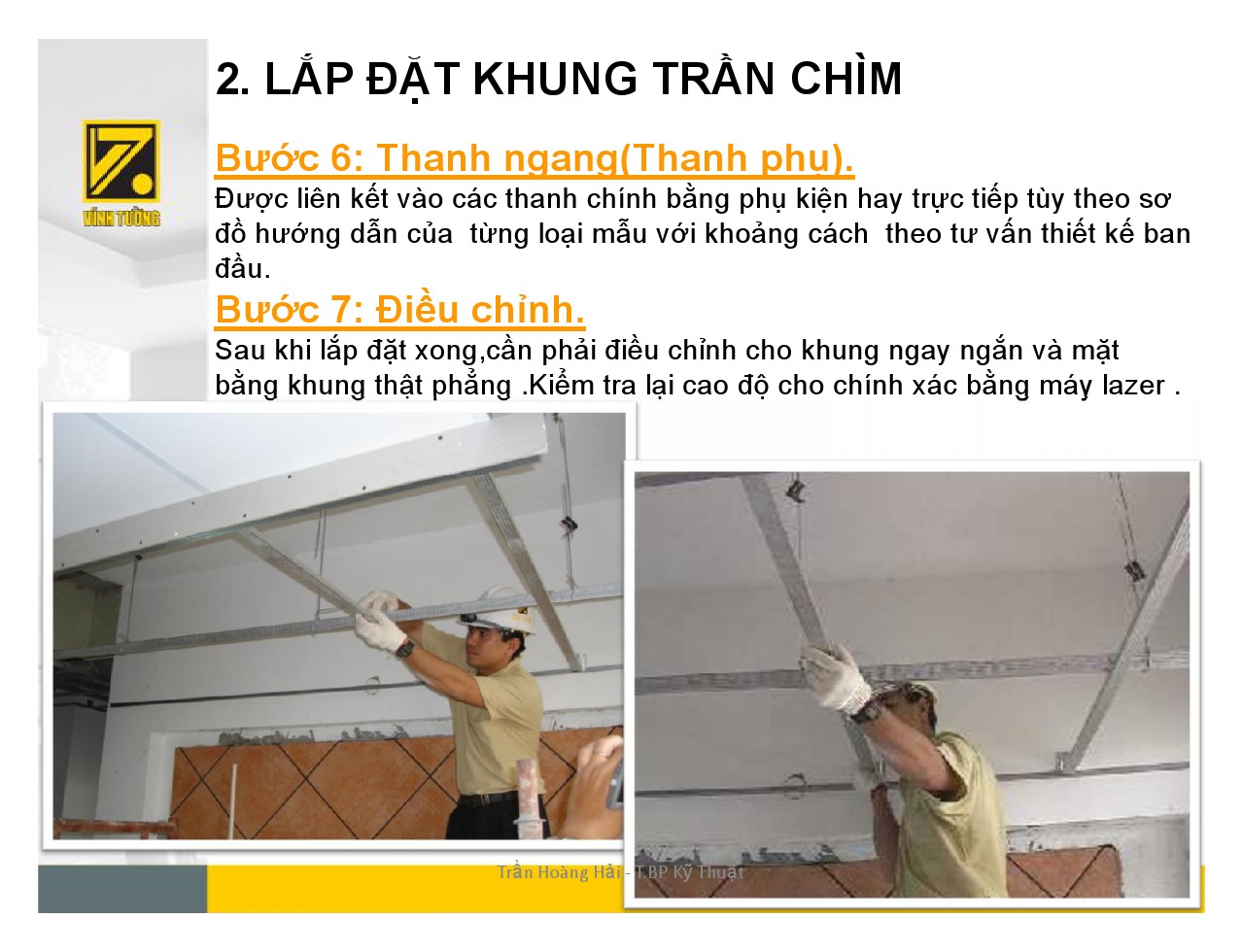 Hướng dẫn thi công trần chìm-9