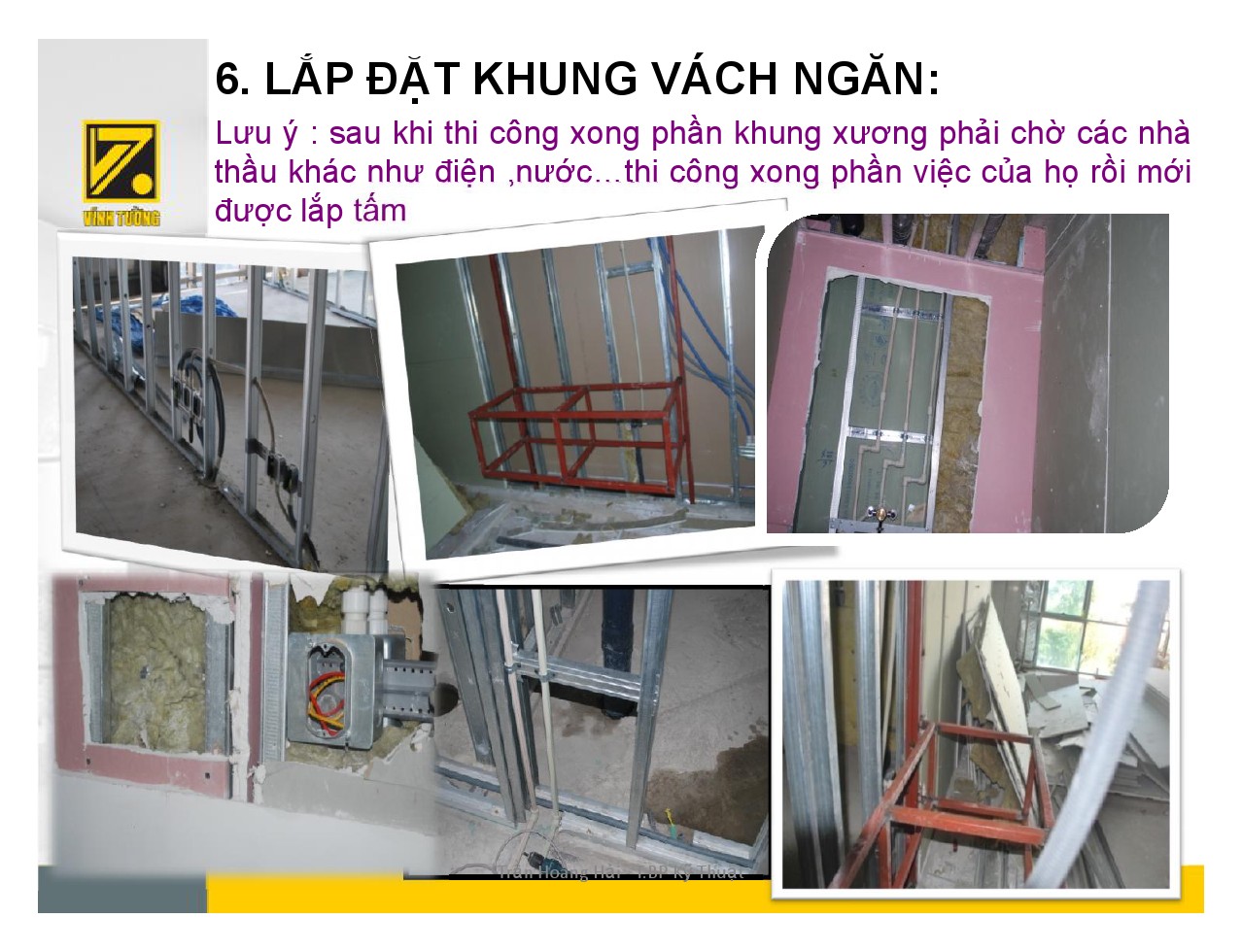 hướng dẫn thi công khung vách ngăn-10
