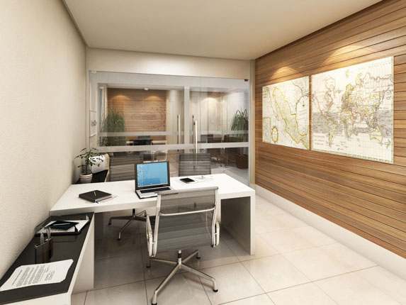 Modern Home Office Interior Design Ideas