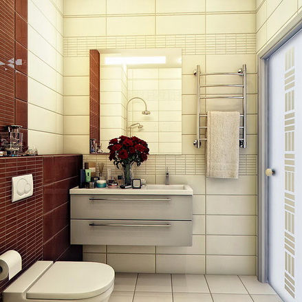 Phòng tắm: sự kết hợp giữa vintage và hiện đại 