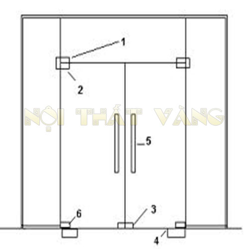 Phụ kiện cửa kính thủy lực
