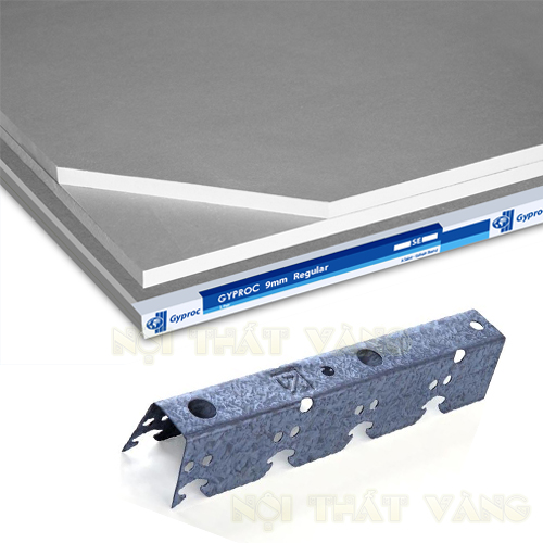 trần thạch cao khung chìm vĩnh tường sera