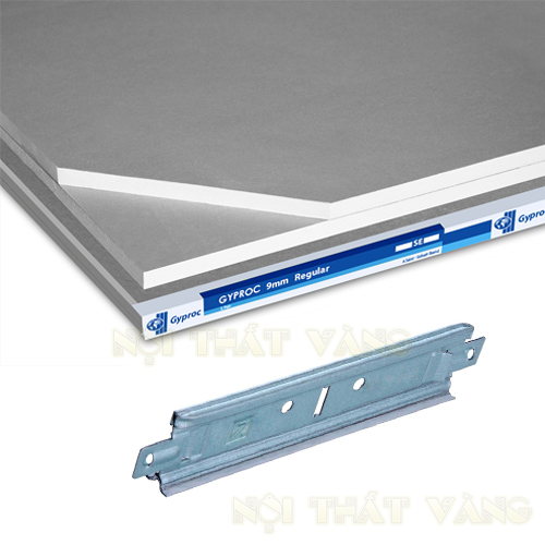 trần thạch cao xương nổi vĩnh tường Smartline