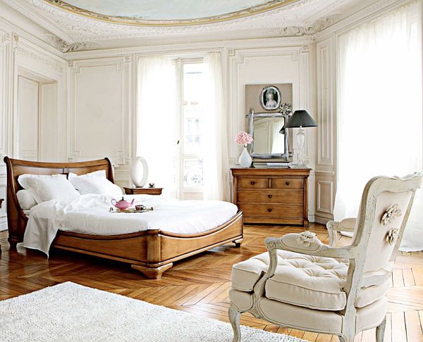 Thế giới truyền thống cũ-phòng ngủ-crown-đúc Traditional old world bedroom crown molding 5 bedroom interior décor ideas
