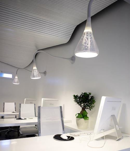 Unique Lamp Office Interior Design Ideas View