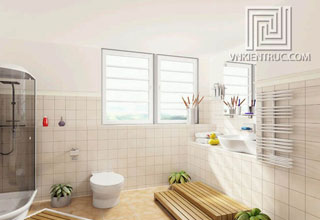 Đặt phòng tắm ở hướng dữ