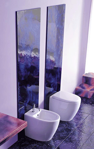 Décor nhà với sắc tím huyền bí-5
