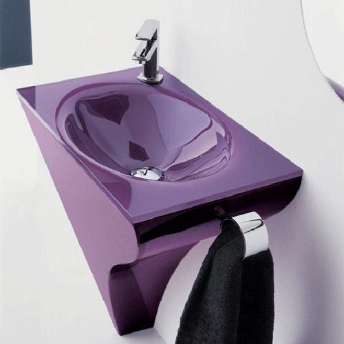 Décor nhà với sắc tím huyền bí-6
