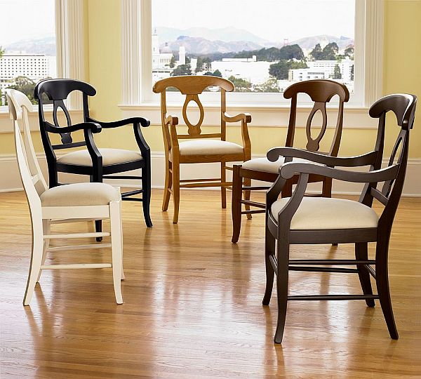 Chủ tịch napoleon-nhồi đệm Upholstered Chair-2