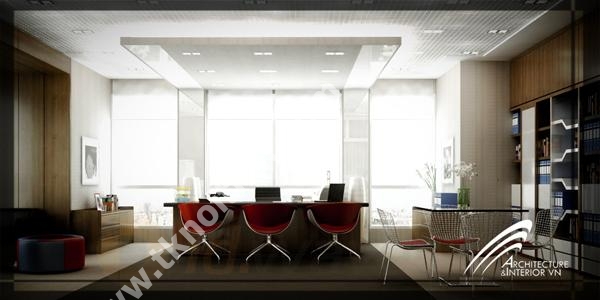 thiết kế phòng tổng giám đốc