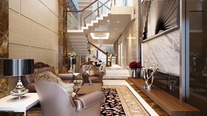 Trang trí nội thất phòng khách Ảnh 01