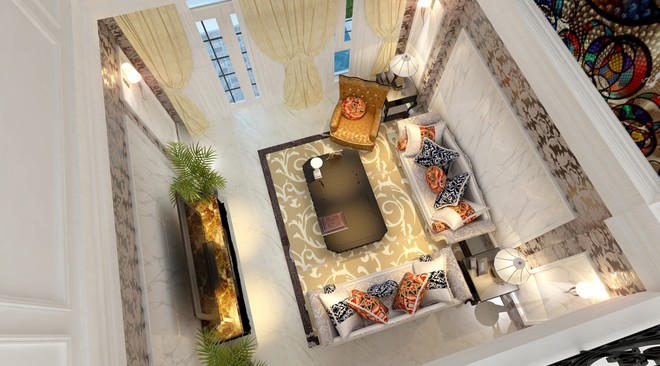 Trang trí nội thất phòng khách Ảnh 02