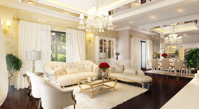 Trang trí nội thất phòng khách Ảnh 03