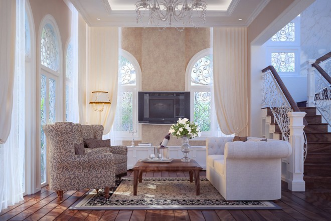 Trang trí nội thất phòng khách Ảnh 05