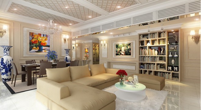 Trang trí nội thất phòng khách Ảnh 07