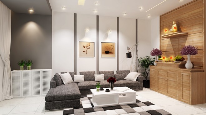 Trang trí nội thất phòng khách Ảnh 10