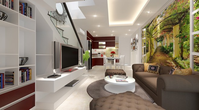 Trang trí nội thất phòng khách Ảnh 14