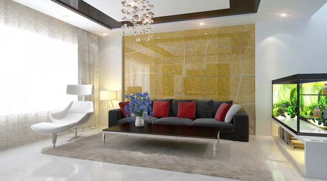 Trang trí nội thất phòng khách Ảnh 16