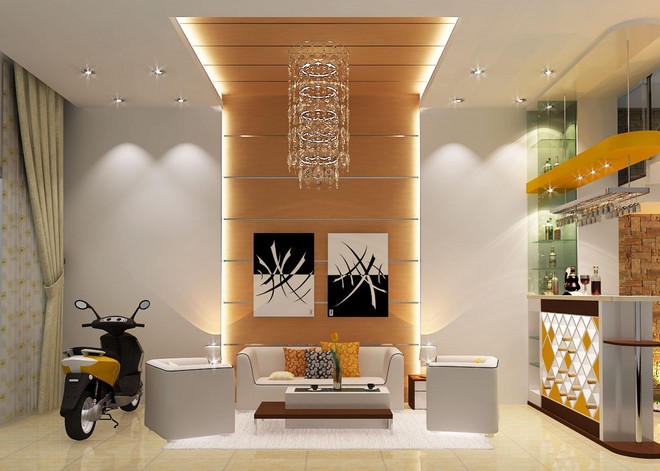 Trang trí nội thất phòng khách Ảnh 17