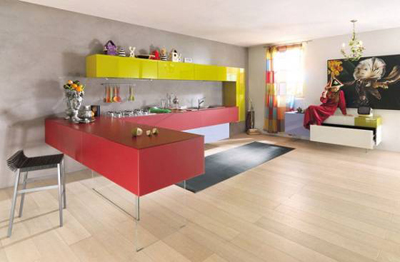 Xu hướng màu sắc phòng bếp năm 2011-5