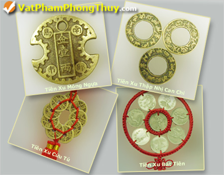 Y nghia cua cac dong tien xu trong phong thuy