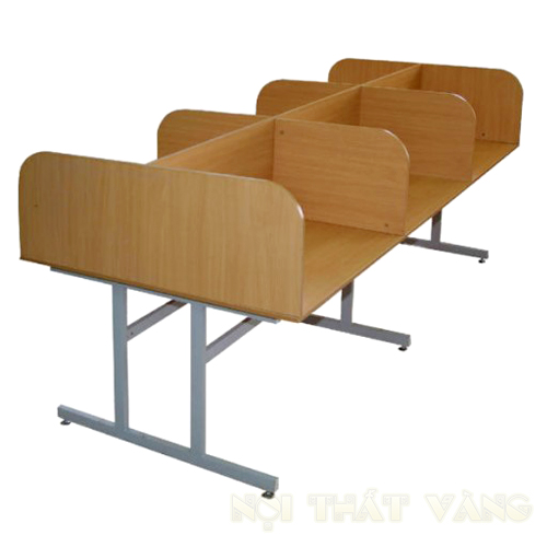Bàn đọc thư viện 6 khoang BTV 101