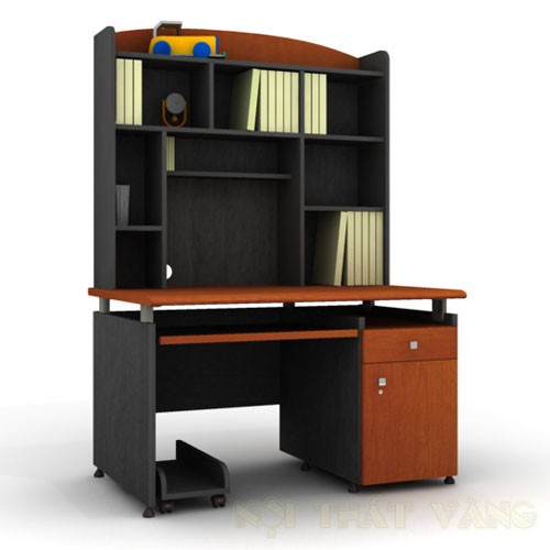 Bàn học đa năng liền giá sách ST12H-DC