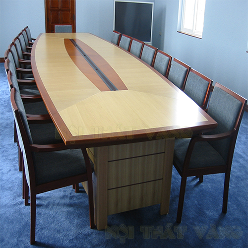 Bàn họp veneer BHVNR4818
