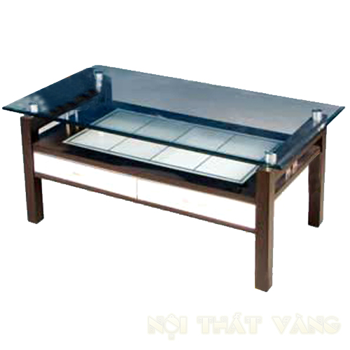 BÀN SOFA GỖ KÍNH BS03
