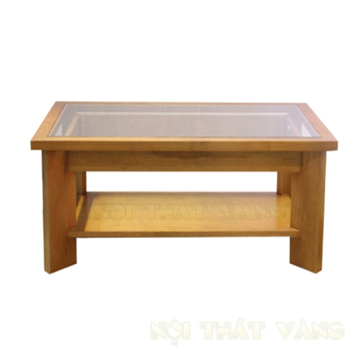 BÀN SOFA GỖ KÍNH BS07