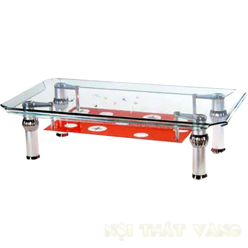 BÀN SOFA INOX KÍNH BS01