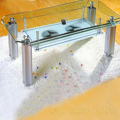 BÀN SOFA INOX KÍNH BS08