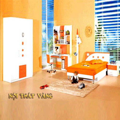 Bộ giường tủ trẻ em GTE02